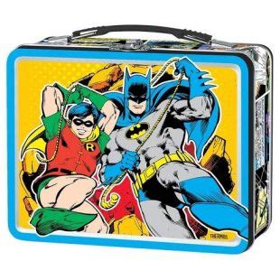 batman metal lunch box from walmart|Batman tin lunch box.